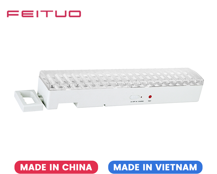 9260 60 Lampe de secours LED haute puissance avec trou pour fixation murale