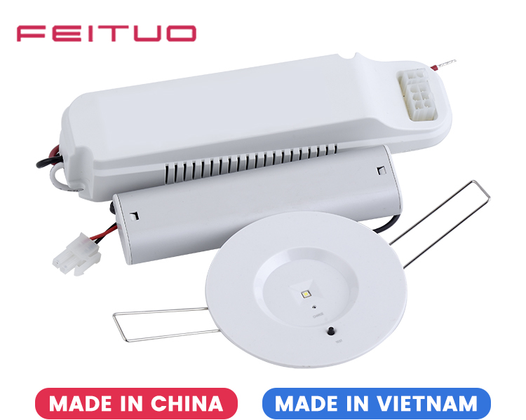 Spot LED d'urgence D40-R-1