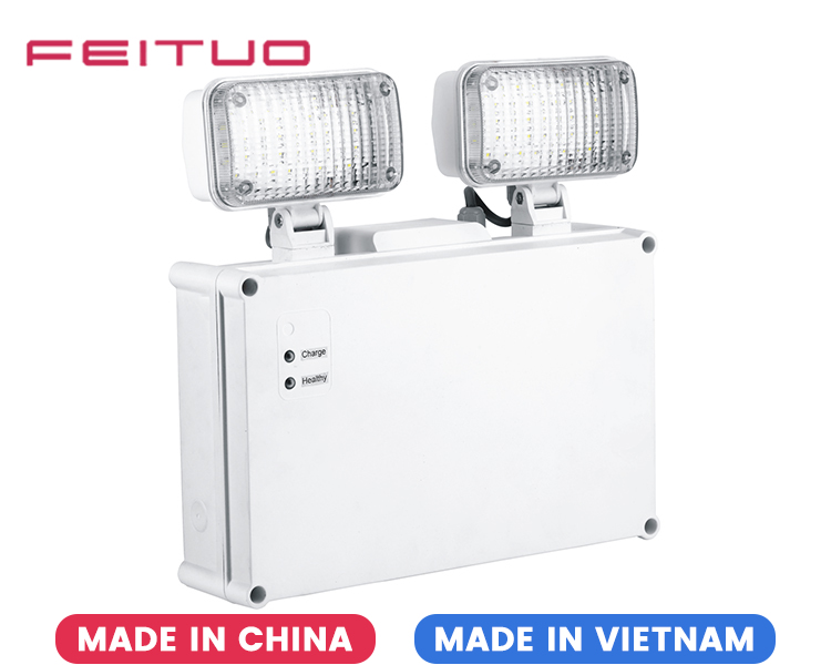 2921 Lampe de secours Twin Spot IP65