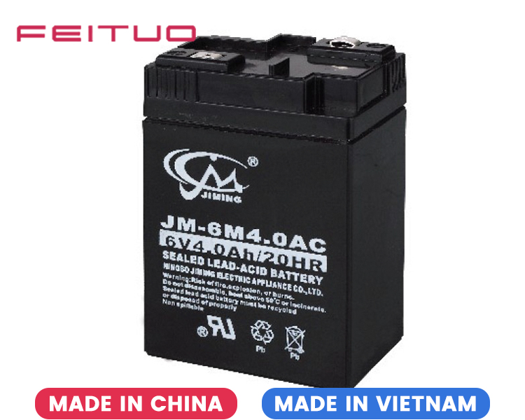 Batterie rechargeable au plomb 6V 4AH