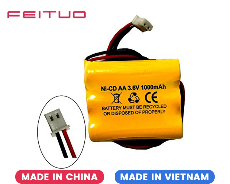 Batterie Ni-Cad 3.6V 1000mAh